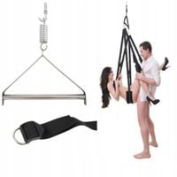 HUŚTAWKA BDSM Z UCHWYTEM DO MOCOWANIA EKSTREMALNY SEX RÓŻNE POZYCJE