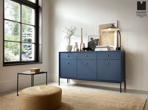 Komoda Evora duża granatowa na Arena.pl