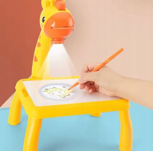 PROJEKTOR TABLICA RZUTNIK DO RYSOWANIA MAZAKI KREATYWNA ZABAWA ŻYRAFA na Arena.pl