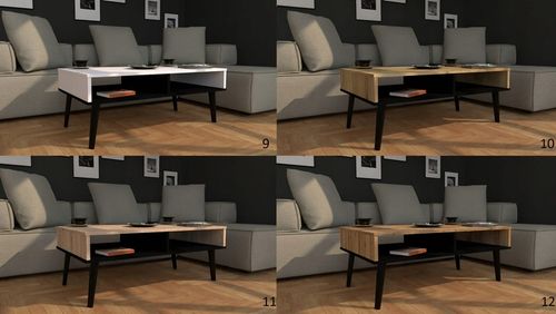 Stolik kawowy ława w stylu skandynawskim wotan na Arena.pl