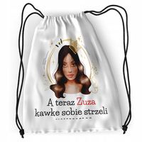 Plecak Dla Zuzy Sportowy Szkolny Worek Torba Z Nadrukiem Ze Zdjęciem
