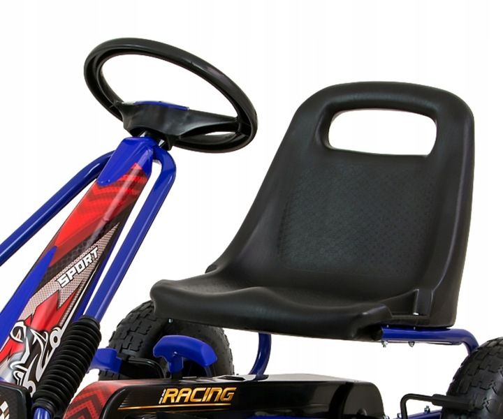 Gokart na pedały Milly Mally Thor Blue zdjęcie 7
