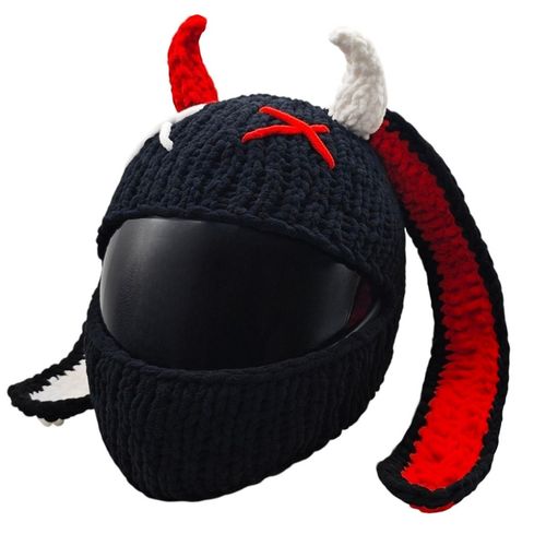 Czapka na kask Horned Devil Rider na Arena.pl