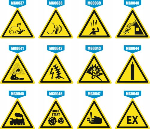 Znak Produkt niebezpieczny dla środowiska 10x10 cm dużo wzorów na Arena.pl