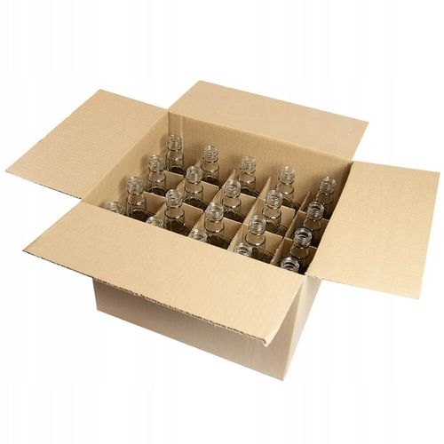 20x Butelki szklane DANIELS 0,5l + KRATOWNICA na Whisky, Wódka, Alkohol na Arena.pl