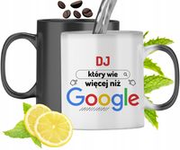 Kubek Magiczny Dla Dja Zmieniający Kolor Prezent Z Nadrukiem Ze Zdjęciem