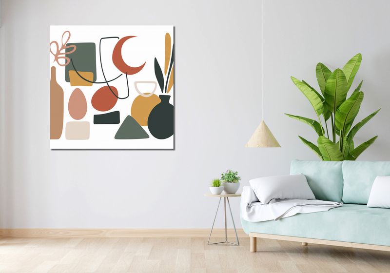 Obraz 100x100cm Formy Wyzwolone zdjęcie 2