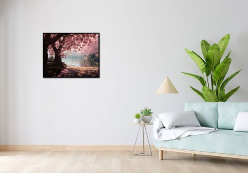 Plakat 76x60,5cm Spokój Sakury na Arena.pl