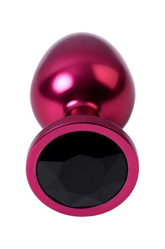 red anal plug toyfa metal with black gem na Arena.pl