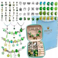 ZESTAW DO ROBIENIA BRANSOLETEK NASZYJNIKÓW ZAWIESZKI KORALIKI PREZENT