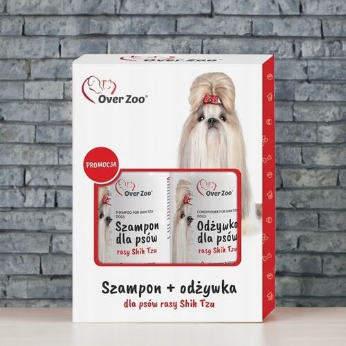 SZAMPON + ODŻYWKA ZESTAW psów rasy SHIH TZU 490 ml na Arena.pl