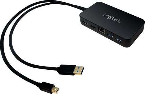Adapter miniDP do HDMI/ DP/LAN/USB3.0 na Arena.pl
