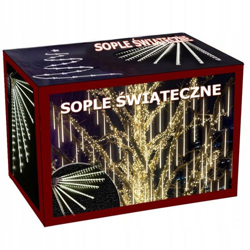 Lampki sople meteory led śnieg 30cm ip44 SPADAJĄCY ŚNIEG ZEWNĘTRZNE SOLARNE na Arena.pl