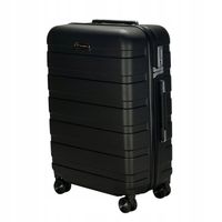 FALCORONE Duża walizka z POLIKARBONU z zabezpieczeniem TSA