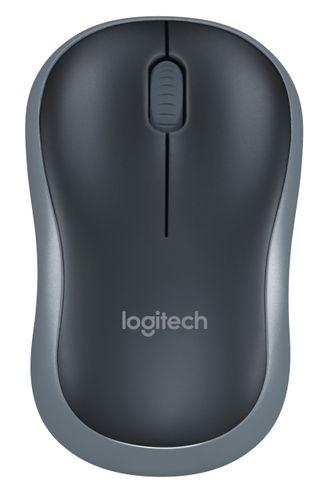 Myszka bezprzewodowa szara Logitech M185 sensor optyczny na baterie na Arena.pl