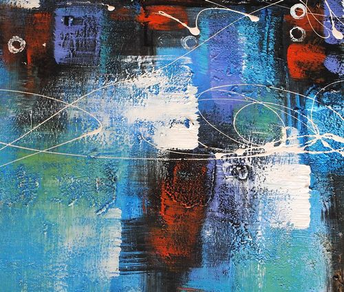 Abstrakcja (90x120cm) na Arena.pl