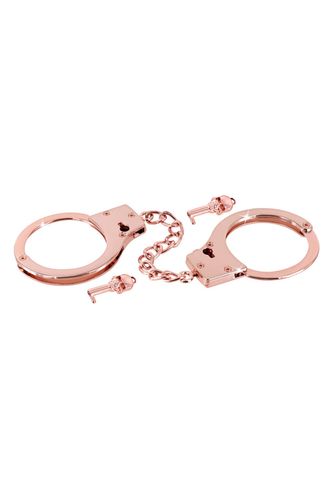 menottes pour poignets en métal or rose na Arena.pl