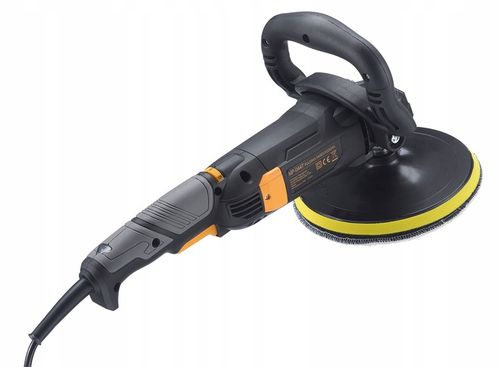 POLERKA SAMOCHODOWA SZLIFIERKA z REGULACJA OBROTÓW 2600W + 4x GĄBKA MP0447 na Arena.pl