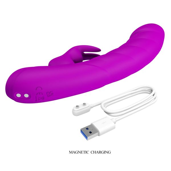 Pretty Love Monica – Powerful Silicone Rabbit Vibrator zdjęcie 9