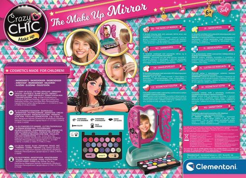 CLEMENTONI Crazy Chic Lusterko do makijażu 50641 na Arena.pl