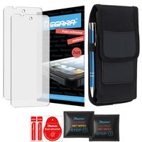 2x folia do rugone xever 7 pro matowa ochronna + etui futerał karabińczyk