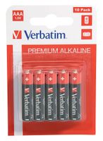 Verbatim ALKALINE BATTERY AAA 10 PACK
