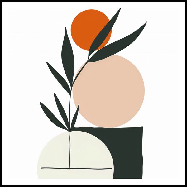 Plakat 80x80cm Kompozycja Natury zdjęcie 3