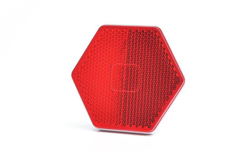 Odblask przyklejany czerwony tył 1203 zdjęcie 2