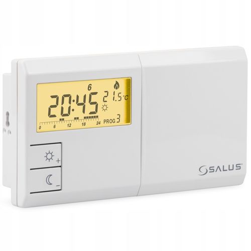 SALUS 091 FL/V2 STEROWNIK PROGRAM TYGODNIOWY KOTŁA PIECA PRZEWODOWY +KLUCZ! na Arena.pl