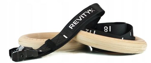 KÓŁKA GIMNASTYCZNE DREWNIANE KOŁA OBRĘCZE DO ĆWICZEŃ Z MIARKĄ I na Arena.pl