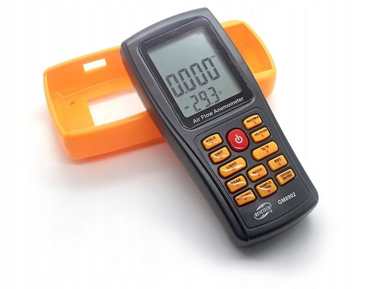 ANEMOMETR WIATROMIERZ MIERNIK WIATRU DO KLIMATYZACJI próg startu 0,5m/s USB zdjęcie 15