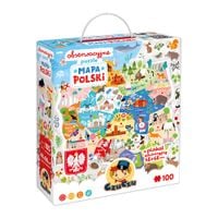 czuczu obserwacyjne puzzle mapa polski 3198