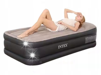 MATERAC DMUCHANY TURYSTYCZNY 191X99X42CM INTEX 2w1 WBUDOWANA POMPKA 1-OS