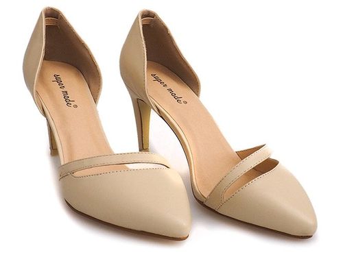 ODKRYTE SZPILKI 50737 BEŻOWY 36 na Arena.pl