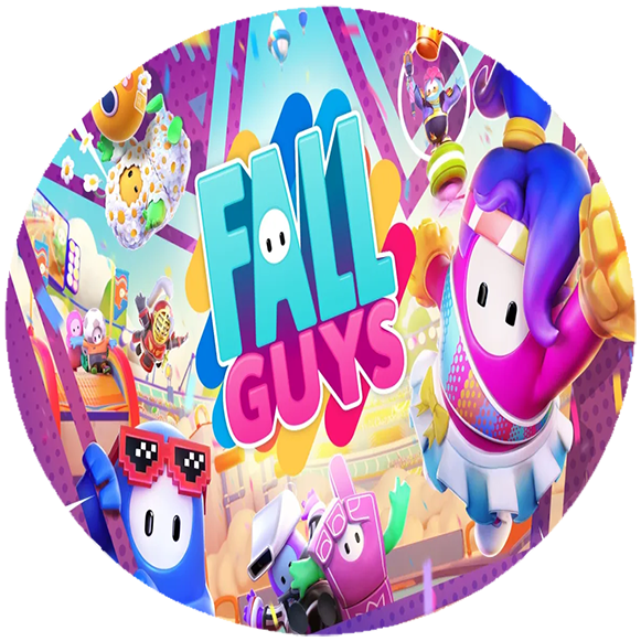 Opłatek na tort Fall Guys zdjęcie 1