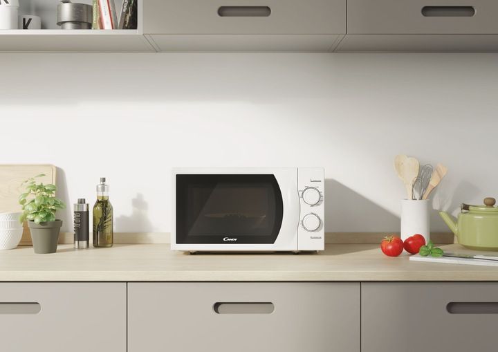 Kuchenka mikrofalowa z grillem wolnostojąca Candy CMG2071M 20l 700 W biała zdjęcie 6