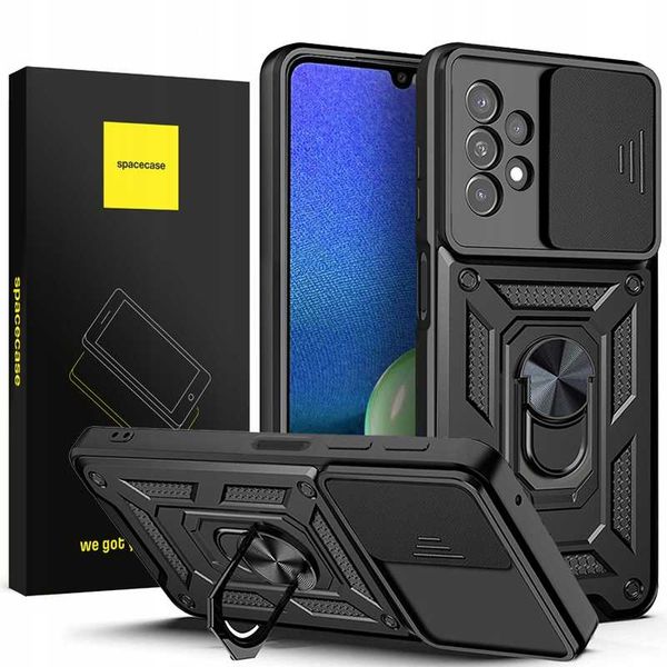 Spacecase Camring Galaxy A32 5G Black zdjęcie 1