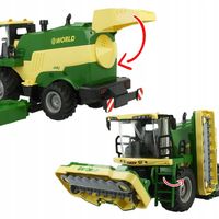 KOMBAJN ZDALNIE STEROWANY EFEKT DYMU DŹWIEK ŚWIATŁA LED PILOT NA PREZENT