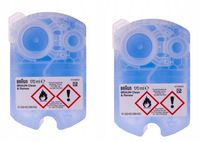 Oryginalne wkłady Braun CCR 2 WKŁAD PŁYN Clean & Renew do golarek Lemon