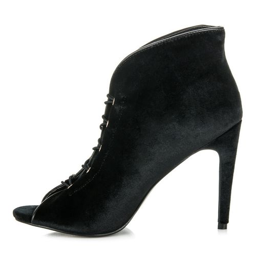 Welurowe Botki Open Toe r.35 na Arena.pl