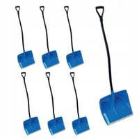 6x Łopata do śniegu ERGOMETAL Zgarniacz na zimę do odśnieżania