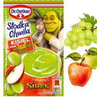 Dr.Oetker Shrek KISIEL smak WINOGRONO JABŁKO z dodatkiem wita. C 29g