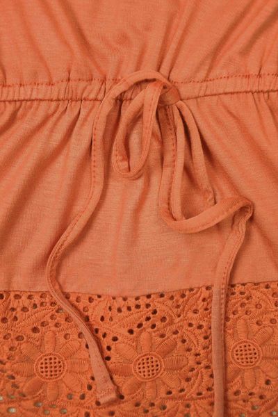 Wallis Ceglasta Tunika, Hafty - 36 / S zdjęcie 3