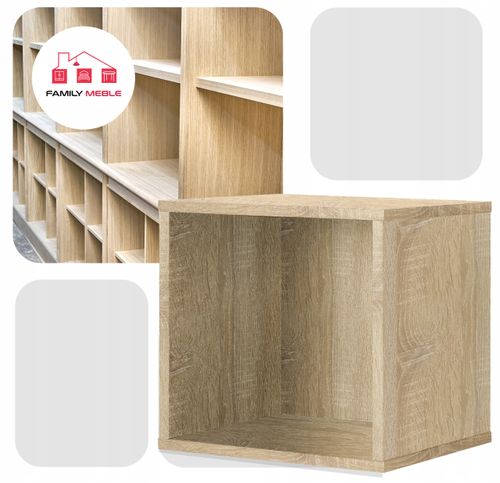 Regał półka organizer pojemnik stojak na płyty winylowe segregatory Cubo 1 na Arena.pl