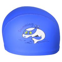 Czepek pływacki dziecięcy materiałowy na basen Aqua-Sport PU Delfin