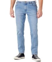 WRANGLER TEXAS SLIM MĘSKIE SPODNIE JEANSOWE GREEN STEEL W12SJX31Z W40 L34