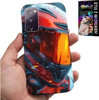 ETUI DO SAMSUNG GALAXY S20 FE - MOTOR, FAN MOTOCYKL KASK MOTOCYKLISTA