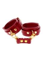 wrist cuffs red