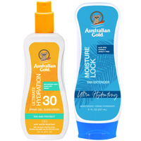 Australian Gold Żel W Sprayu Z Filtrem SPF30 + Moisture Lock 237ml
