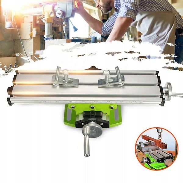 Stół przesuwny z trzema rowkami T do wiertarek i frezarek do wiertarek zdjęcie 2